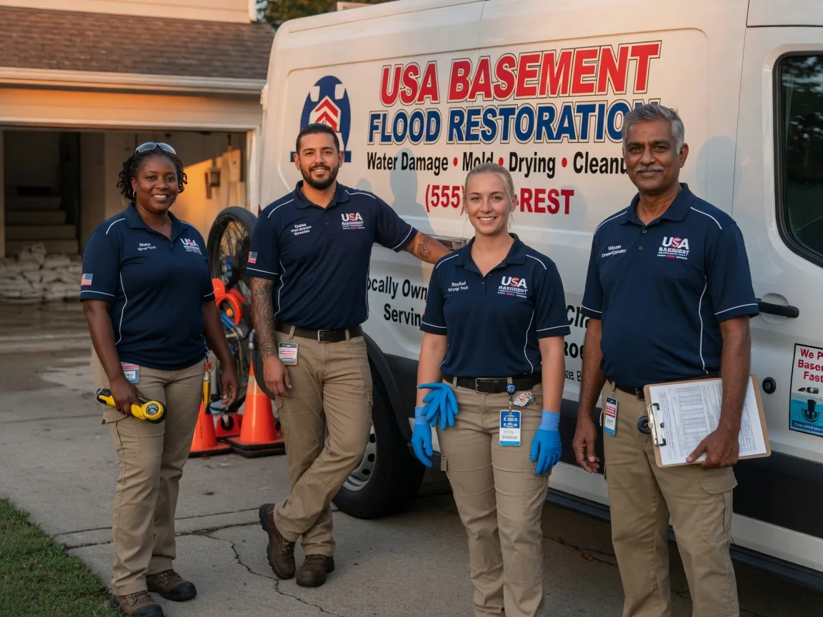 Basement Flood Cleanup company in Hawks, MI